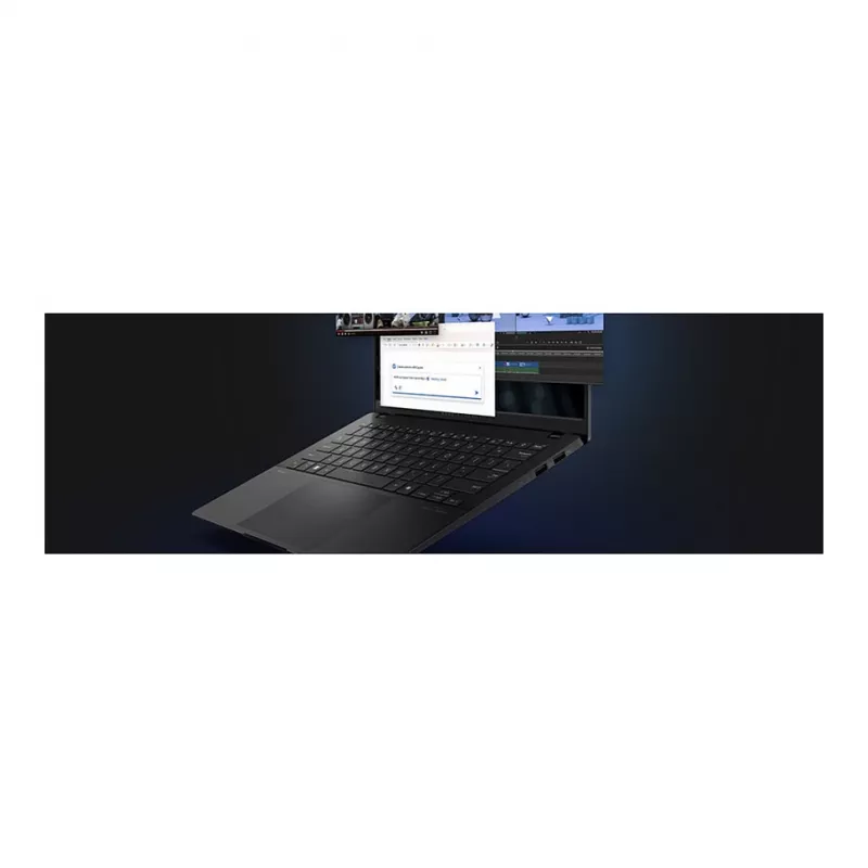 ASUS Vivobook S14 OLED S5406SAL-SF315W Copilot+ PC nešiojamas kompiuteris, 14 colių WUXGA OLED, Intel Core Ultra 5 226V, 16GB LPDDR5x, 512GB SSD, Windows 11 Home, vokiška QWERTZ klaviatūra