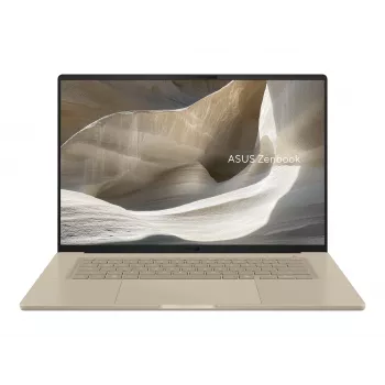 ASUS Zenbook A16 UX3607OA-SQ024X 2-in-1 nešiojamasis kompiuteris, 16 colių OLED 3K Touch, Snapdragon X2 Elite Extreme, 48GB RAM, 1TB SSD, Windows 11 Pro, smėlio spalvos