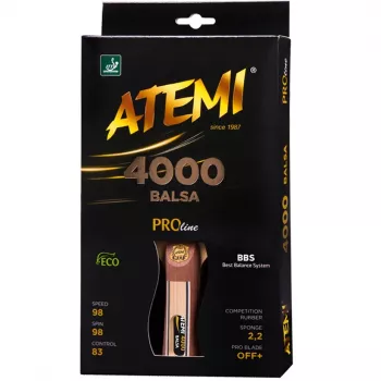 Atemi 4000 Balsa Anatominė stalo teniso raketė