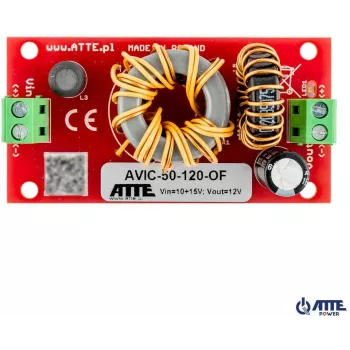 ATTE DC/DC keitiklis AVIC-50-120-OF 10-15V 50W 4A