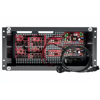 ATTE IPUPS-17-11-R5U0 16 prievadų PoE+ nevaldomas komutatorius su 250W biudžetu, 1U montavimui į stelažą