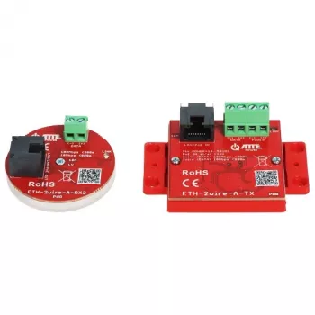 ATTE UTP/2-wire keitiklių rinkinys LAN+PoE ETH-2WIRE-A-SET2