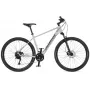 Author Grand 29 Foggy Grey/Black 20 2026 – 29 inch dviračio ratų triple butted aliuminio kalnų dviratis, Shimano Altus 2x9, hidrauliniai diskiniai stabdžiai