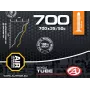 Author Tube AT-CROSS-700C Wide FV48 700x35/50C (Black) – 48mm Presta vožtuvo butilinė kameros
