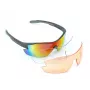 Sportiniai akiniai Author Vision LX S!BRIGHT Orange 65 & BlueRevo 13 (Grey-Matt) | Kur.lt