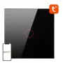 AVATTO Smart Light Switch WiFi TS02-EU-B1 1 Way TUYA (Juoda)