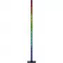 Avide kampinis šviestuvas su IR nuotolinio valdymo pultu ir muzikos sensoriumi RGB LED 12W USB