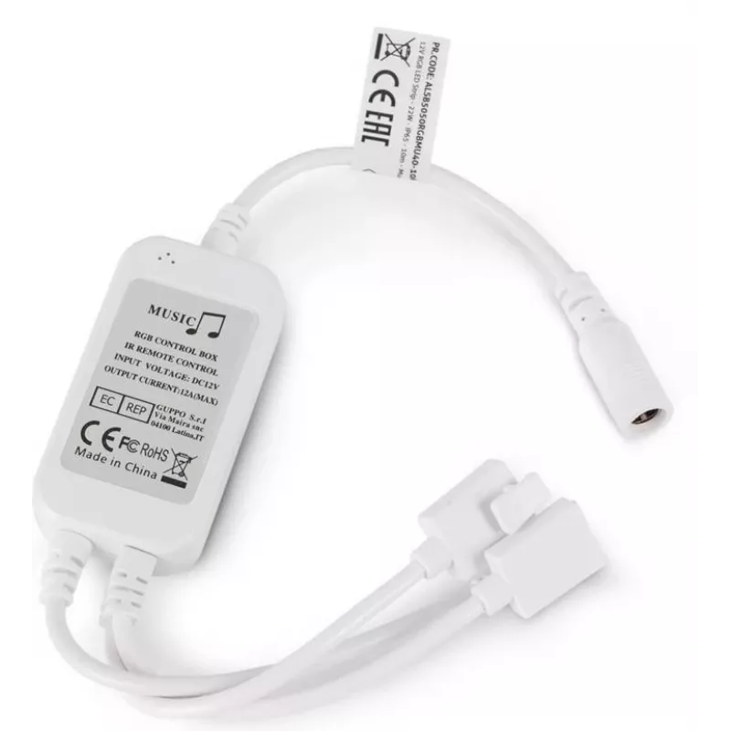 Avide LED juosta Blister 12V 16W RGB 5m su IR nuotolinio valdymo pulteliu