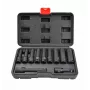 AWTOOLS 1/2 colio giluminis smūginis veržliarakčių komplektas, 11 dalių, 8–21 mm, Black Line