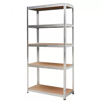 AWTOOLS AW Rack 5 lentynų 200x90x40, 250 kg / 5,0 mm – stūmimo tipo greitas surinkimas