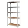 AWTOOLS AW Rack 5 lentynų 200x90x40, 250 kg / 5,0 mm – stūmimo tipo greitas surinkimas