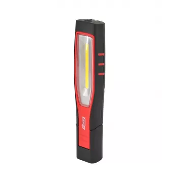 AWTOOLS AW WORKSHOP TORCH ALTO BLACK LINE 500 lm COB LED įkraunamas darbinis žibintas su magnetiniu pagrindu ir sukama galvute