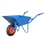 AWTOOLS AW00032 Sodo vežimėlis / karutis – 200 kg keliamoji galia, 100 l, cinkuoto plieno loveliu, pneumatiniais ratais