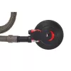 AWTOOLS AW10311BL Pneumatinis atsitiktinės orbitos šlifuoklis 150 mm (6 col.) su Hook & Loop padu, galiniu išmetimu, įmontuotu reguliatoriumi, 10 000 aps./min., 90 PSI, su dulkių maišeliu ir veržliarakčiu | Kur.lt