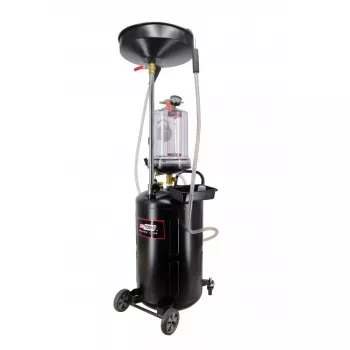 AWTOOLS AW10415BL Rankinis sukamasis alyvos siurblys 200 l statinėms, 20 l/min, ketaus, teleskopinis įsiurbimo vamzdis, 2 inch BSP