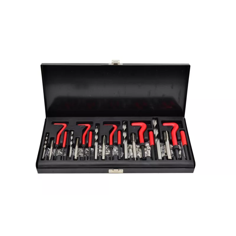 AWTOOLS AW16520 19 dalių HSS grąžtų rinkinys metaliniame dėkle, 1-10 mm, DIN 338, metalo, plieno, plastiko ir medžio apdirbimui