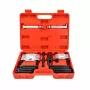 AWTOOLS AW19020 Aklųjų angų guolių ištraukiklio rinkinys su smūginiu plaktuku, 12-38 mm, 10 dalių