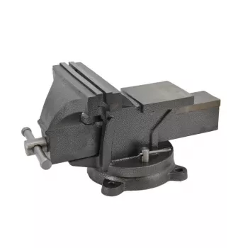 AWTOOLS AW24216 150 mm sukamoji veržtuvė su 360° besisukančiu pagrindu ir įmontuotu priekalu