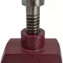 AWTOOLS AW24307 Veržtuvas 100 mm Žandų Plotis Ketaus Fiksuotu Pagrindu su Priekalu
