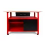 AWTOOLS AW30901 darbastalis 120x60x85 cm juodas/raudonas