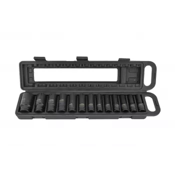 AWTOOLS AW38690BL 172 dalių chromvanadžio veržliarakčių komplektas su 1/4 colio, 3/8 colio, 1/2 colio pavaromis, 72 dantų reketais, E-Torx, antgaliais ir formuotu dėklu