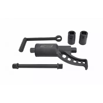 AWTOOLS AW39300 Automatinė susisukanti suspausto oro žarnos ritė 10 m PVC 12 bar su greitąja jungtimi