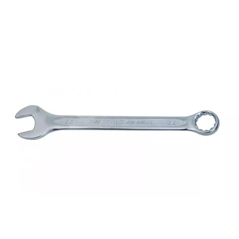 AWTOOLS AW40046 46 mm Kombinuotasis raktas, chromo-vanadžio plienas, 12 taškų, DIN 3113