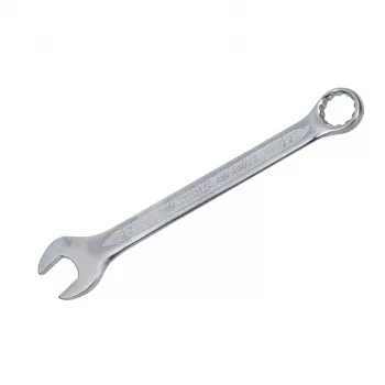 AWTOOLS AW40046 46 mm Kombinuotasis raktas, chromo-vanadžio plienas, 12 taškų, DIN 3113