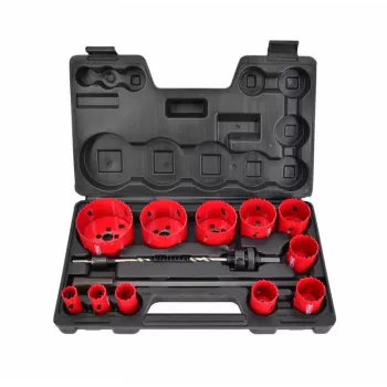 AWTOOLS AW49661 Bimetalinė skylėpjovė 60 mm su kintamo žingsnio dantimis