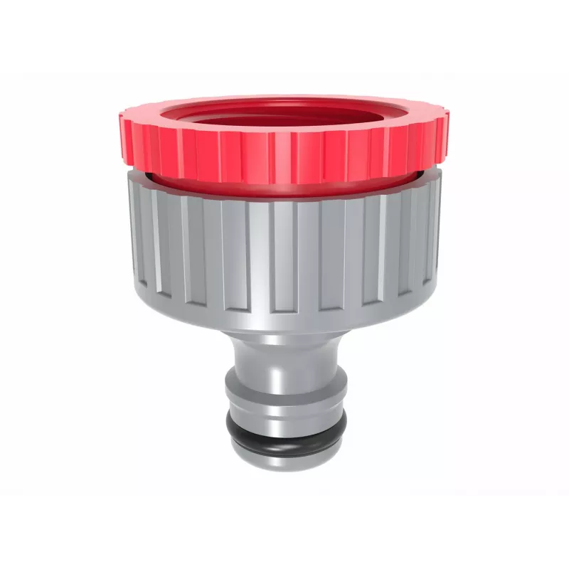 AWTOOLS AW61013 60 dalių sodo žarnos jungiamųjų detalių rinkinys su greitosiomis jungtimis, čiaupo adapteriais, purkštuvu ir remonto dalimis – 1/2 colio ir 3/4 colio