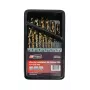 AWTOOLS HSS-Co Cobalt Twist Drill Bit Set 25-Piece 1-13 mm Metal Drilling