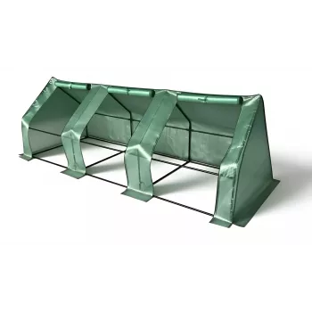 AWTOOLS Mini Folijos Tunelinis Šiltnamis 295x95x95cm su Cinkuoto Plieno Rėmu ir UV Atsparia PE Danga | Kur.lt