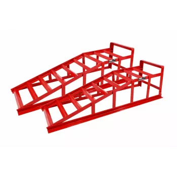 AWTOOLS RAMP 1T / 2vnt. Sunkvežimio tipo plieniniai automobilio rampos, pora, po 1000 kg