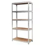 AWTOOLS Lentynynas 5 lentynų 180x90x40 cm, 250 kg vienai lentynai, 5,0 mm cinkuotas plienas
