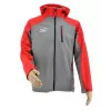 AWTOOLS Softshell Striukė Megztinis T4 Raudonai-Pilka L