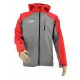 AWTOOLS Softshell Striukė Megztinis T4 Raudonai-Pilka L