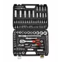 AWTOOLS Veržliarakčių rinkinys 108 dalių 1/2 inch ir 1/4 inch pavara BLACK LINE