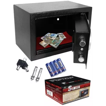 AX Samson S1 sertifikuotas raktinis sieninis seifas, antracito spalvos, 11,2 l