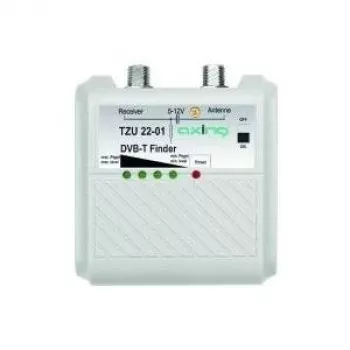 Axing TZU 22-01 2 krypčių F tipo signalo dalytuvas/sujungėjas 5-2400 MHz, pilkas