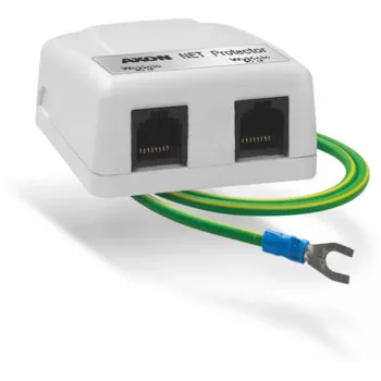 AXON NET PROTECTOR Apsauga nuo viršįtampių Gigabit Ethernet, RJ45, 8 laidų apsauga, montuojamas ant sienos, metalinis korpusas