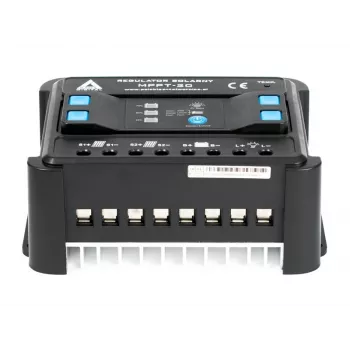 AZO Digital saulės MPPT įkrovimo valdiklis 12/24V 20A