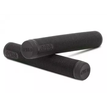 Aztek Lite Grips Ruby – TPR briaunuotos paspirtuko rankenos su vamzdžio galais (pora)