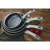 Ballarini Lazise 20 cm indukcinė keptuvė, kaltas aliuminis, Keravis keraminė nelipni danga, be PFOA, juoda