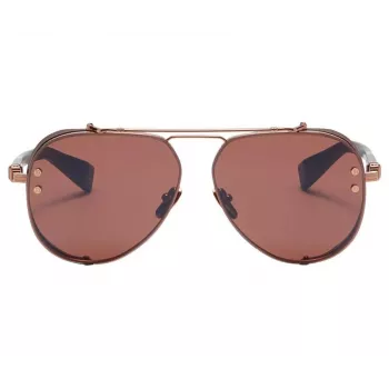 BALMAIN BPS-125E-62 Vyriški Pilotiniai Akiniai nuo Saulės, Šratinio Metalo Spalvos, 62 mm