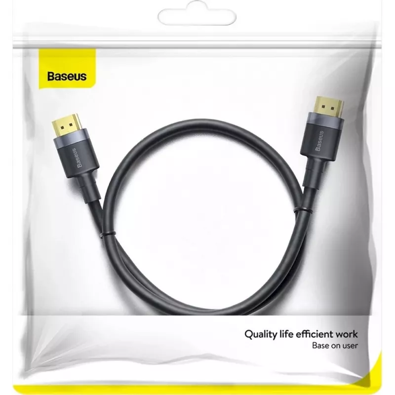 Baseus Cafule HDMI 2.0 laidas 1 m M/M juodas