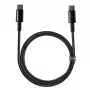 Baseus Cafule Series Metal USB-C į USB-C laidas 1m 100W juodas