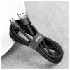 Baseus Cafule USB 2.0 Type A į Micro B laidas (vyriškas-vyriškas), 2 m, juodas