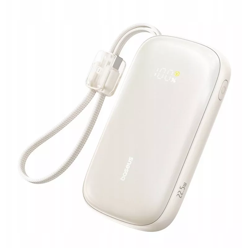 Baseus EnerFill FC21 Qpow 3 Ultra 20000 mAh 22,5W Smėlio spalvos