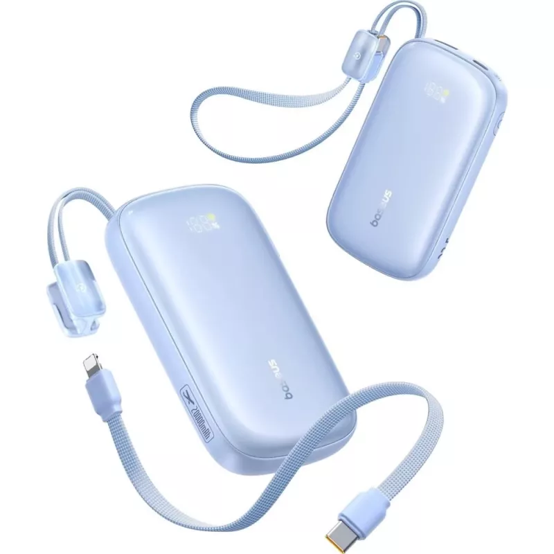 Baseus EnerFill FC21 Qpow 3 Ultra 20000 mAh 22,5W Power Bank Blue