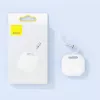 Baseus Home Intelligent T2 Pro raktų ir daiktų ieškiklis su raktų pakabuku, belaidis, BT 5.0, baltas (FMTP000002)